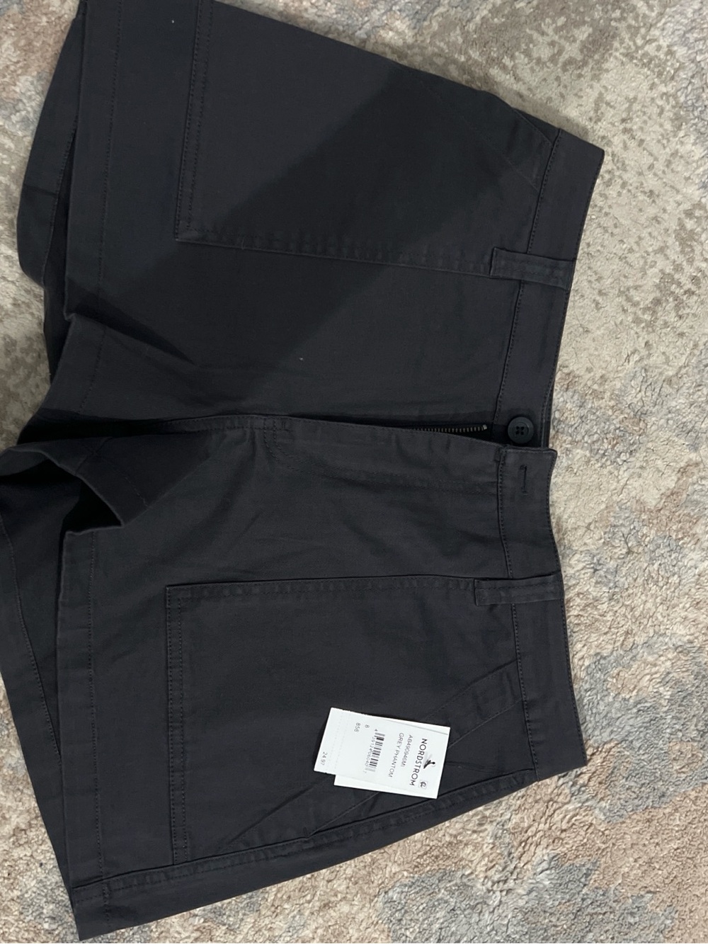 Abound Black Garment with White Brand Label